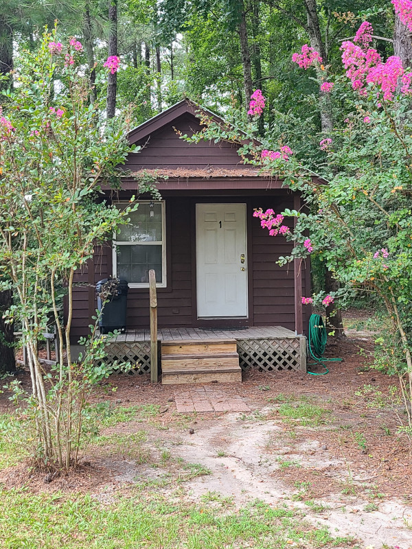 Cabin 1 front view